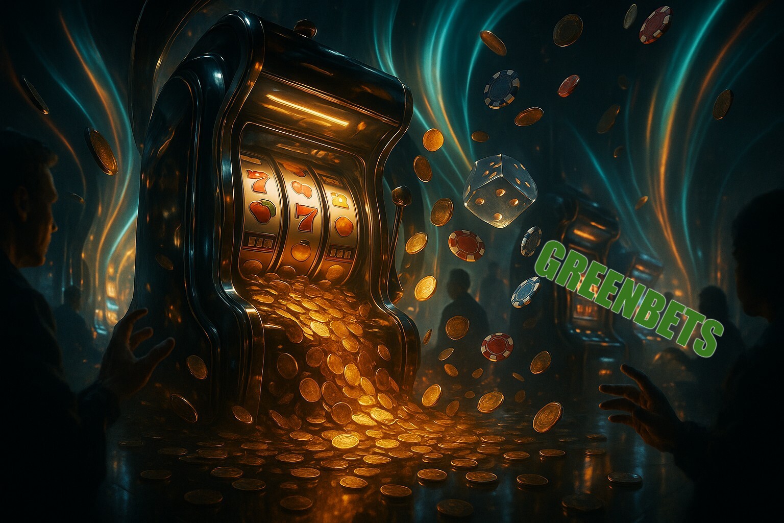 Diversos jogos de caça-níqueis